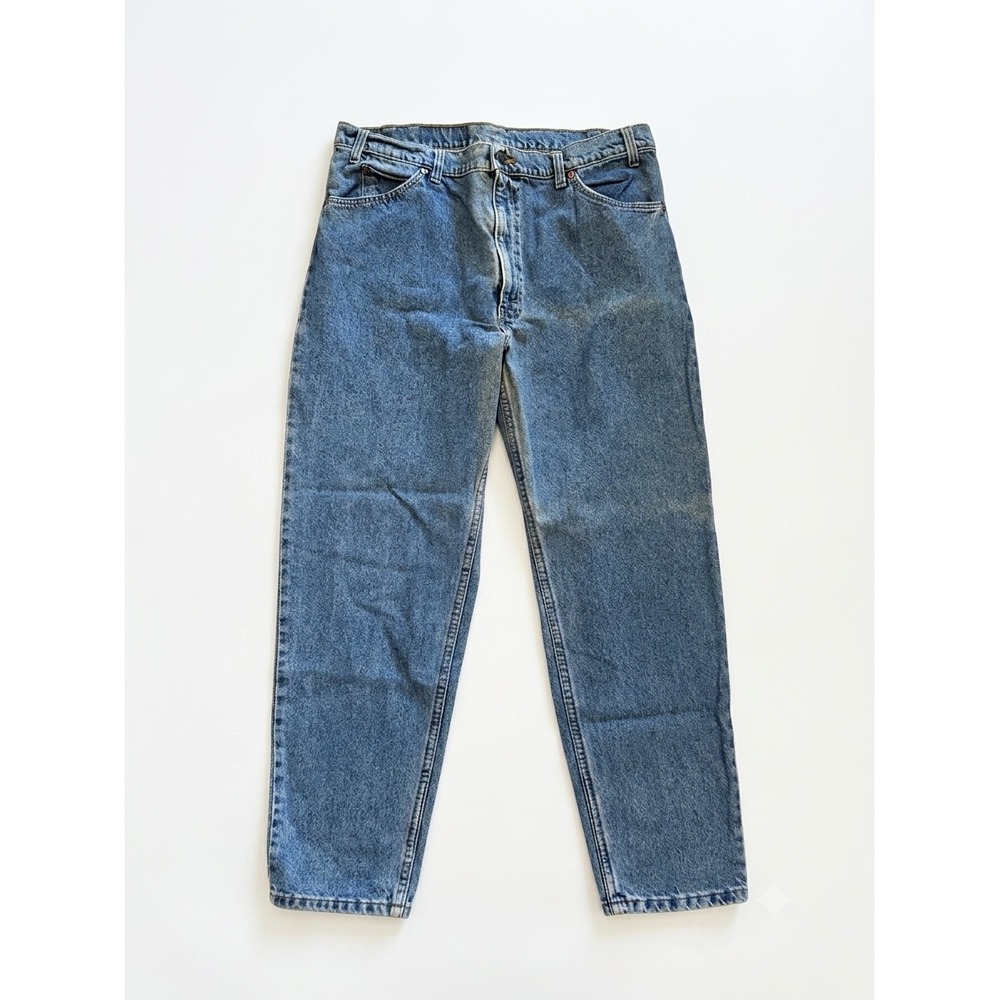 Vintage Levis 550 Orange Tab Jeans‎ Mens 38x30 Made in USA Relaxed Tapered Blue